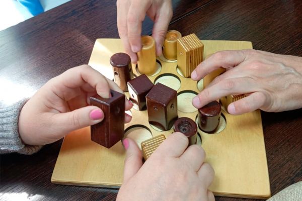 Час настольных игр «Фишка» в Новокузнецкой МО ВОС
