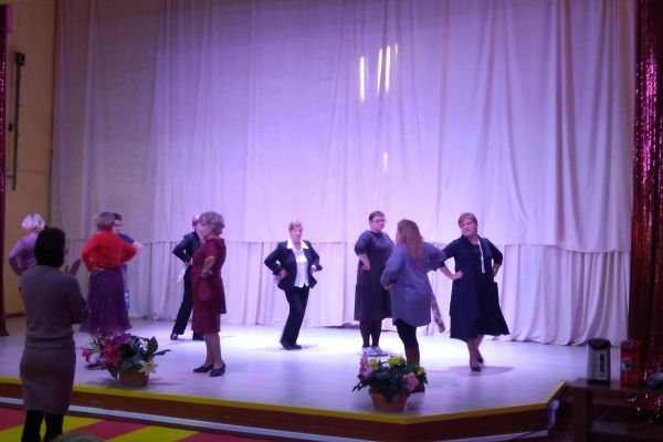 Занятие с профессиональным хореографом 
