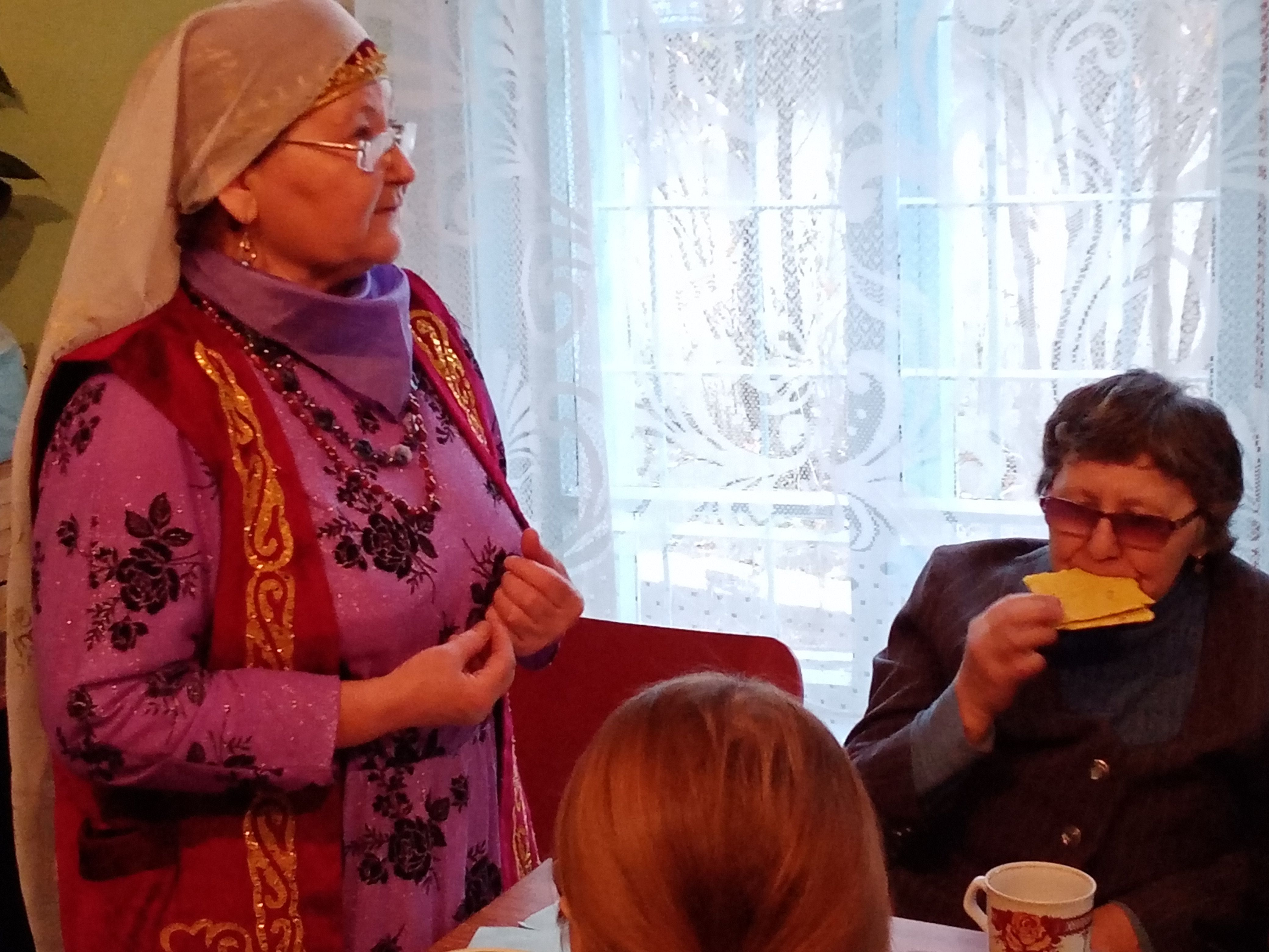 Хисматулина А.М. рассказывает о традициях своего народа