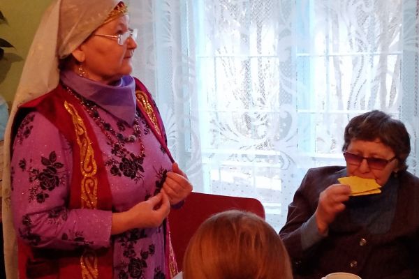 Хисматулина А.М. рассказывает о традициях своего народа