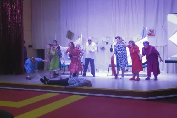 Театральная постановка  «Нервные люди»