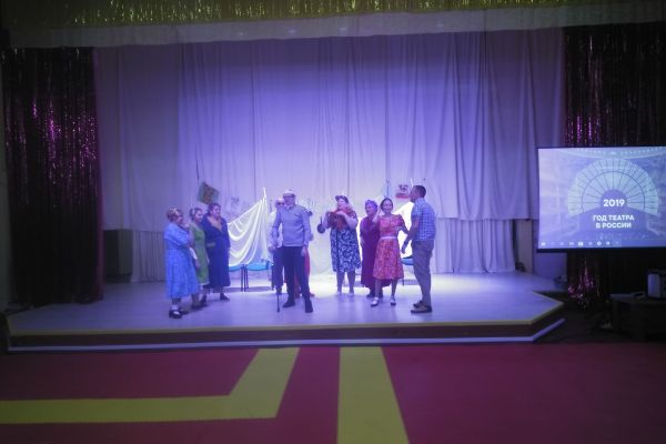 Театральная постановка  «Нервные люди»