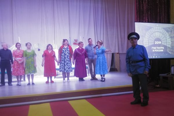Театральная постановка  «Нервные люди»