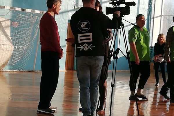 Соревнования среди инвалидов города Юрга