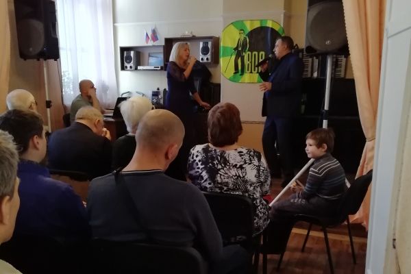 Вокальная группа с клуба «Луч»