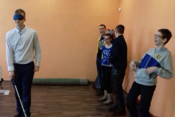 День открытых дверей для молодых людей с проблемным зрением