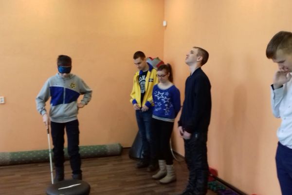 День открытых дверей для молодых людей с проблемным зрением 