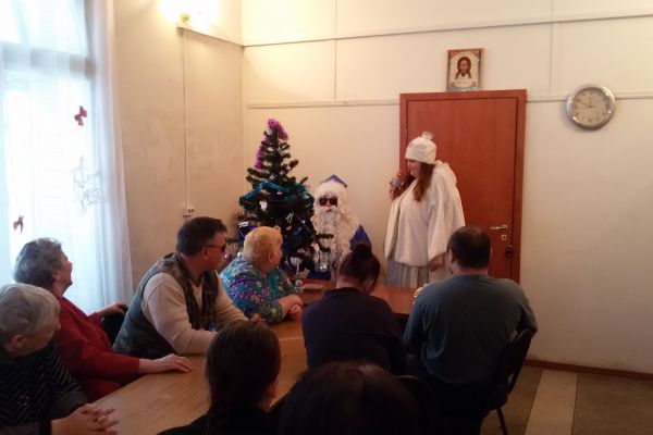 Дед Мороз даёт установку