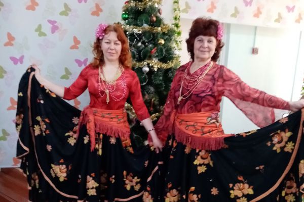 цыганский танец, дуэт из Прокопьевска