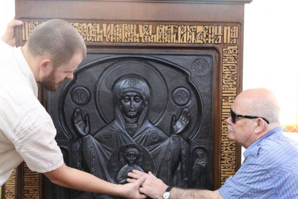 Абалакская икона Божьей Матери - на фото Галкин А.И.