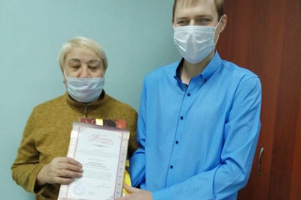 Награждение членов ВОС