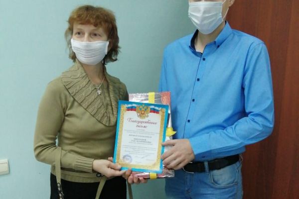 Награждение членов ВОС