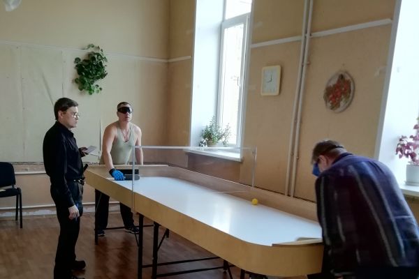 Соревнования по настольному теннису 