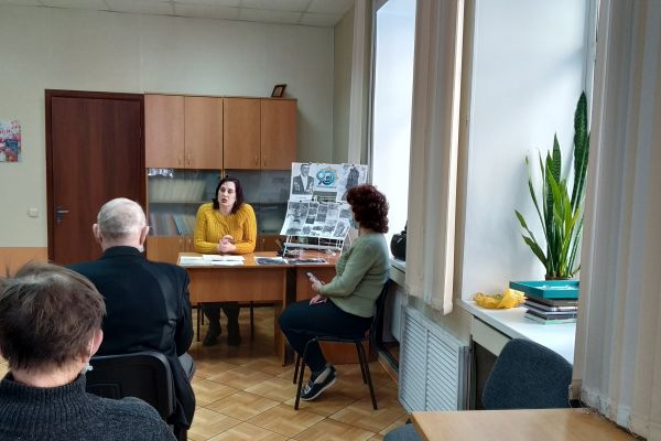 встреча с ЦГБ  и клубом «Диалог» 