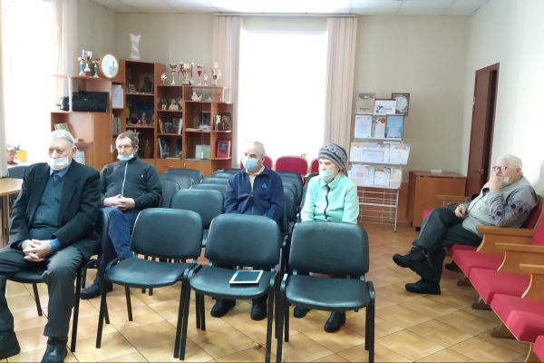 встреча с ЦГБ  и клубом «Диалог» 