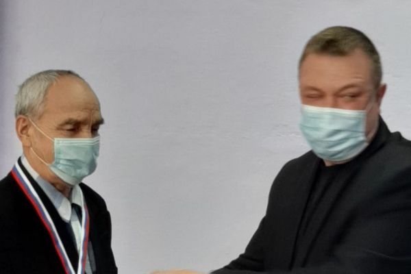 Награждение - шахматы Новокузнецк 2021