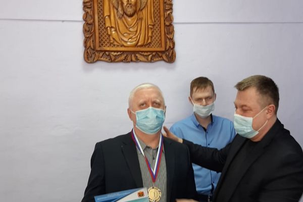 Награждение - шахматы Новокузнецк 2021