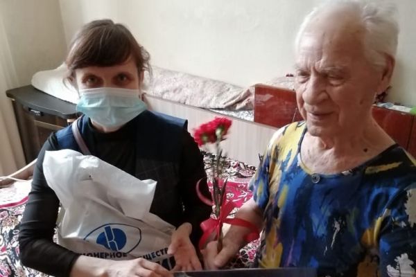награждение ветеранов ВОВ 