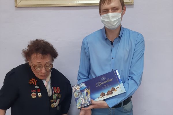 награждение ветеранов ВОВ 