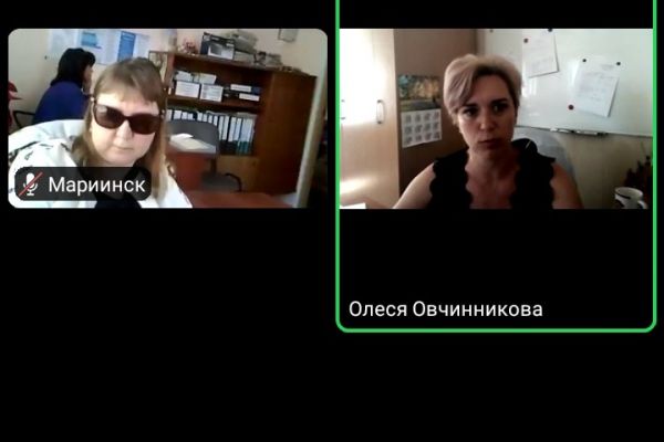 образовательное занятие в режиме-онлайн для волонтеров, руководителей и специалистов Регионального центра развития добровольчества «БлагоДарю»