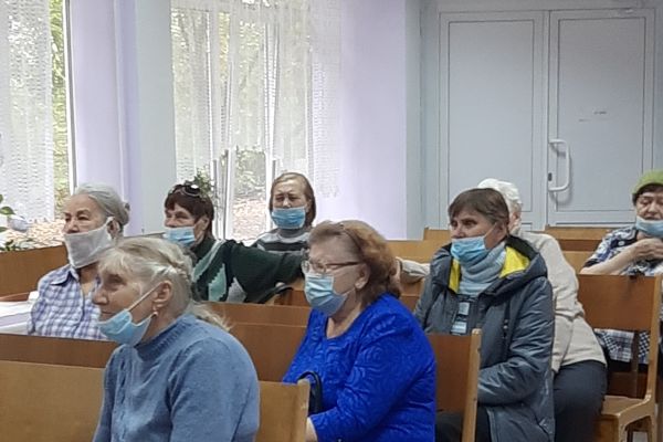 консультационная лекция, которую провели специалисты управления социальной защиты Центрального района 