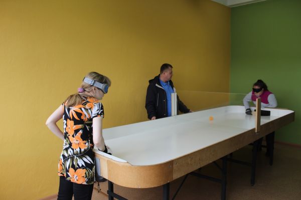 чемпионат по настольному теннису, спорт слепых 