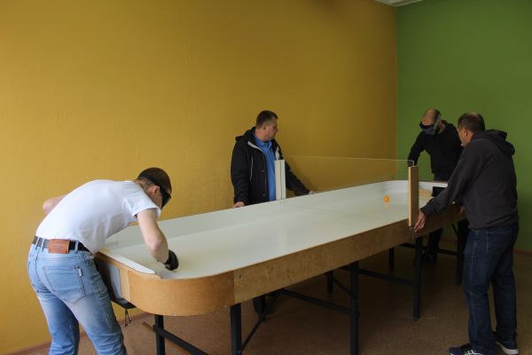чемпионат по настольному теннису, спорт слепых 