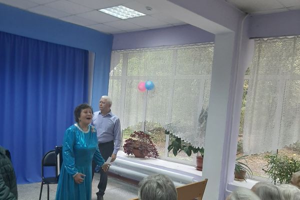 мероприятие, посвященное празднованию «Дня уважения старшего поколения» 