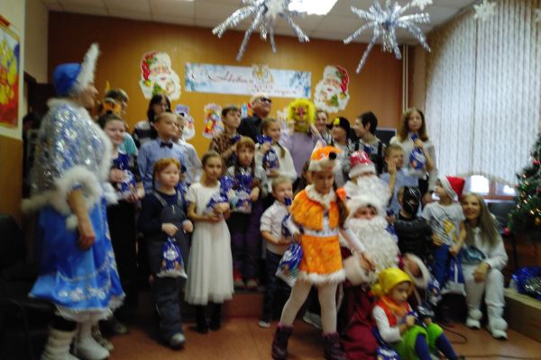 детский новогодний утренник 