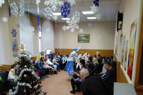 детский новогодний утренник 