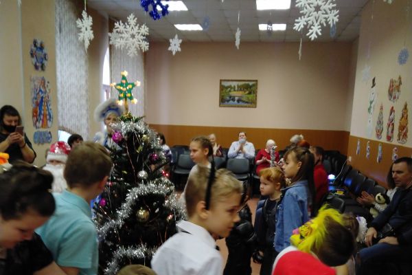 детский новогодний утренник 