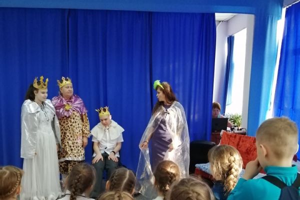показ сказки «Принцесса на горошине»