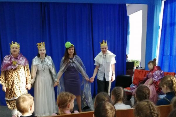 показ сказки «Принцесса на горошине»