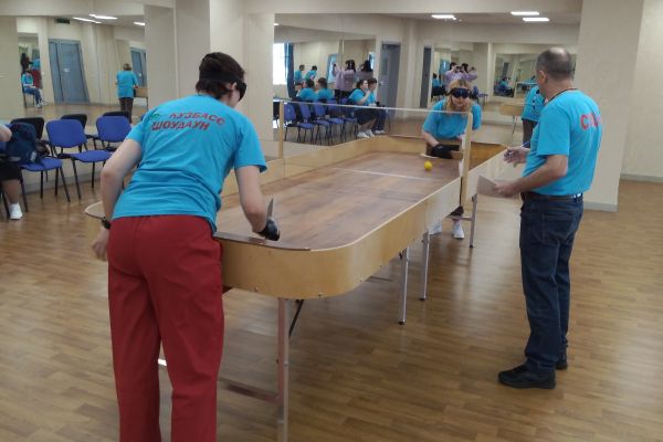 Областной чемпионат по настольному теннису (шоудаун)