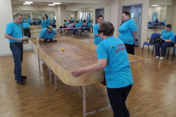 Областной чемпионат по настольному теннису (шоудаун)