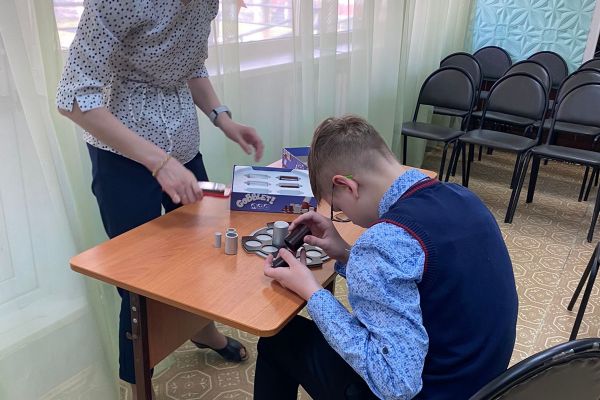 экспресс-тура «Мы в гости с тифло-игрой» в МБОУ №20 г Кемерово