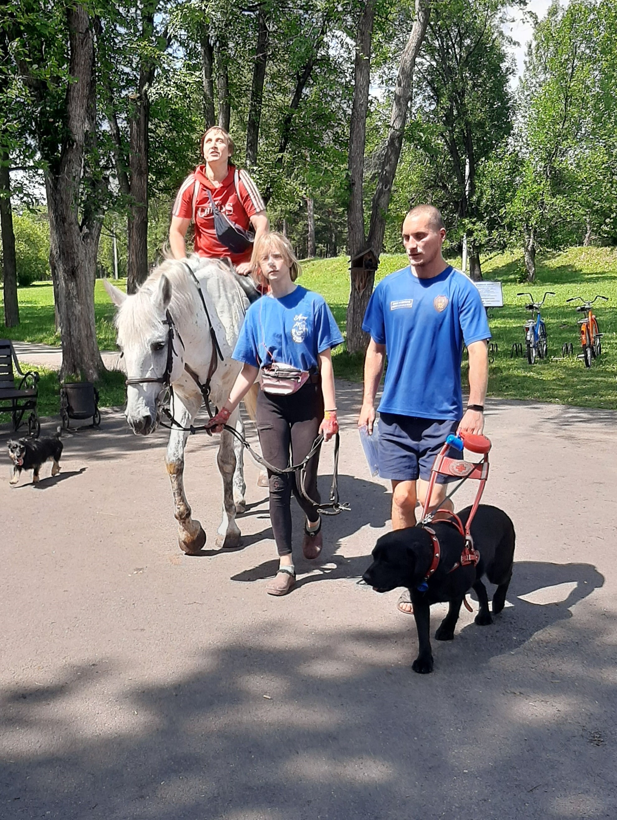Посещение Зенковского парка в Прокопьевском районе
