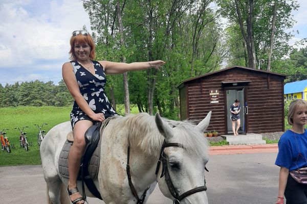 Посещение Зенковского парка в Прокопьевском районе 