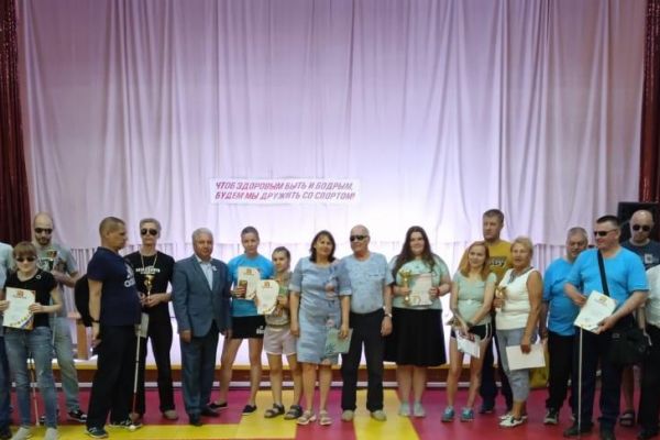 открытый чемпионат по настольному теннису (шоудаун) для инвалидов по зрению