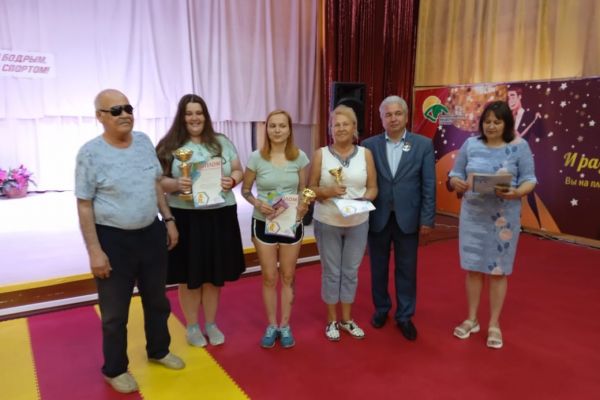 открытый чемпионат по настольному теннису (шоудаун) для инвалидов по зрению