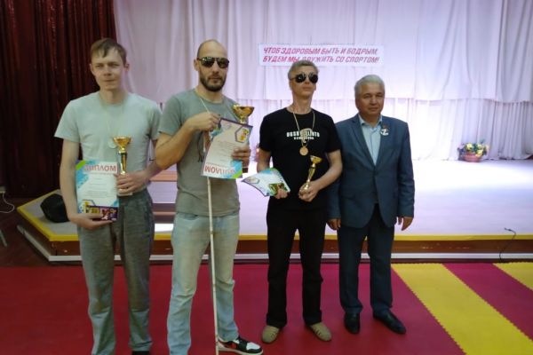 открытый чемпионат по настольному теннису (шоудаун) для инвалидов по зрению 