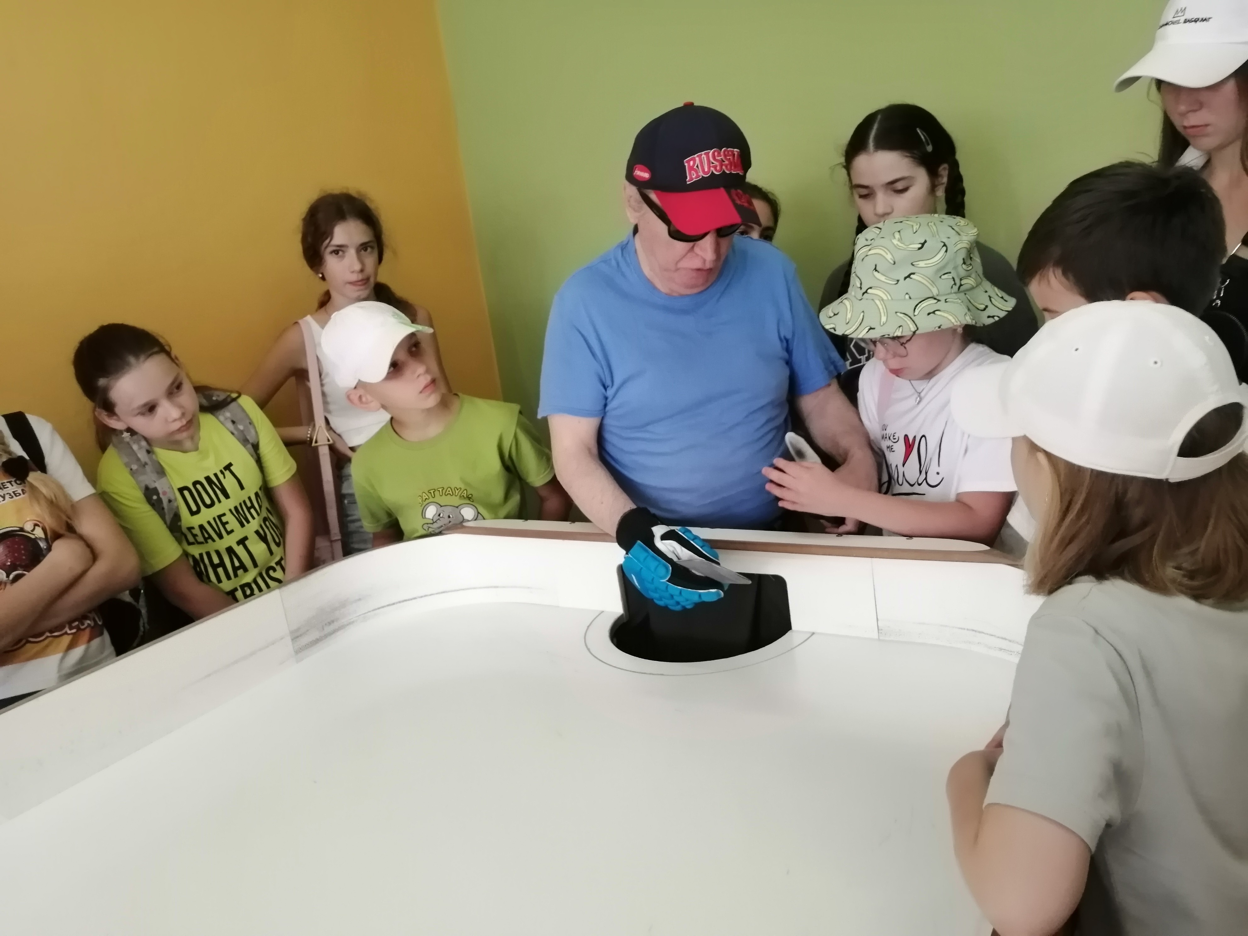 Детское восприятие настольного тенниса для незрячих