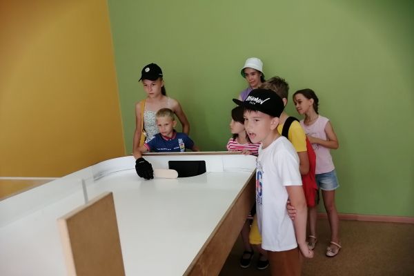 Детское восприятие настольного тенниса для незрячих 