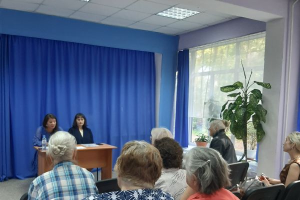встреча со специалистами УСЗН 