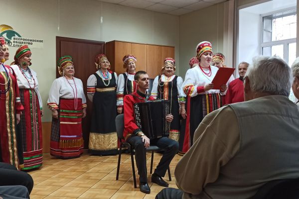праздничный концерт, посвященный дню уважения старшего поколения