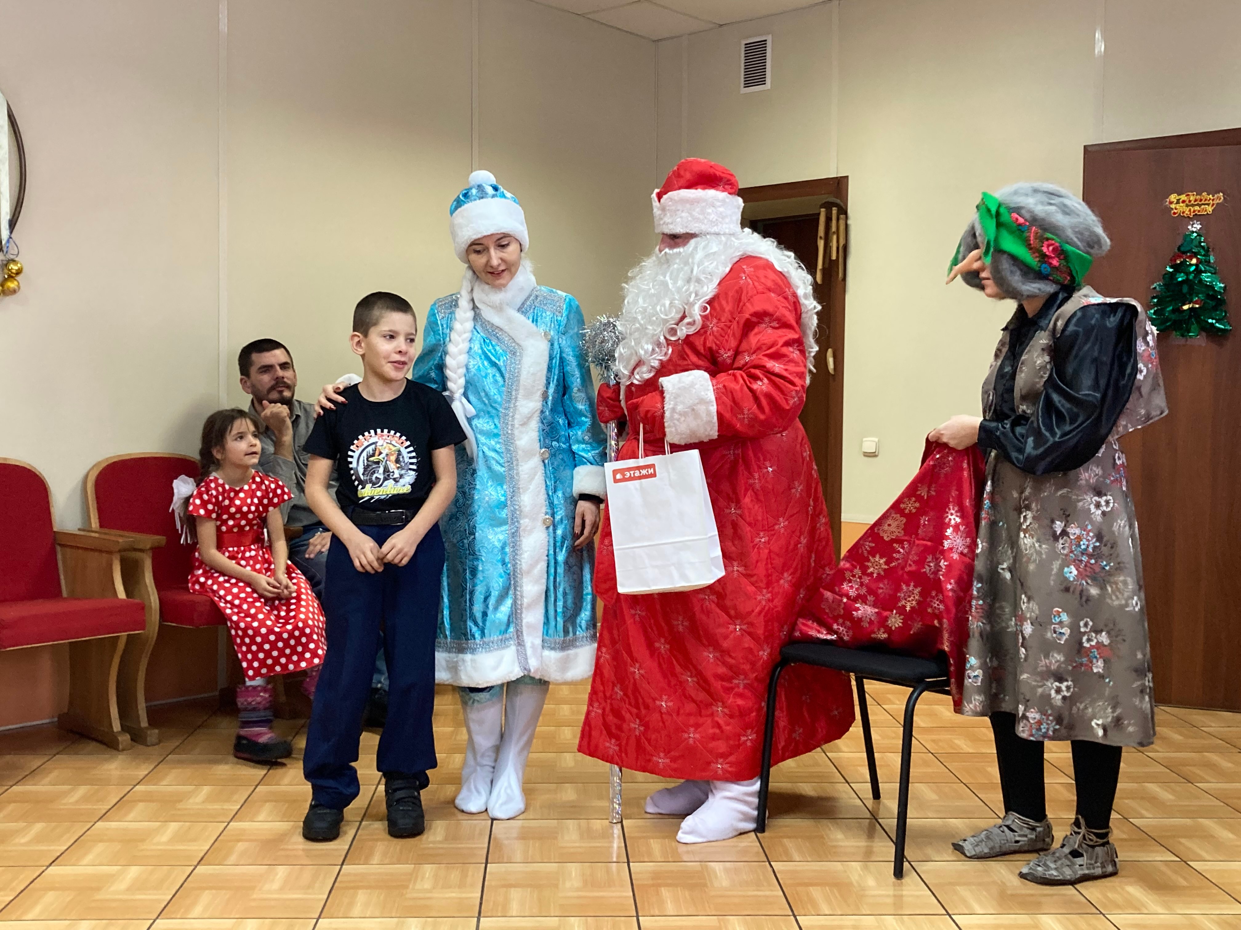 новогодний праздник для детей