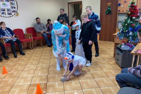 новогодний праздник для детей 