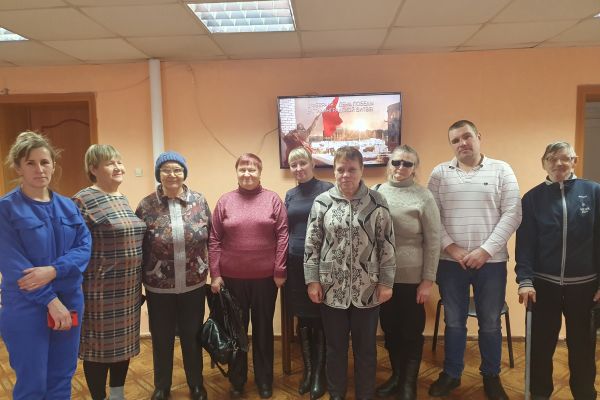 киновечер, посвященный ко дню Сталинградской битве 
