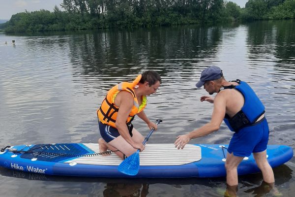 состоялся выезд на пляж «Черёмушки» 
