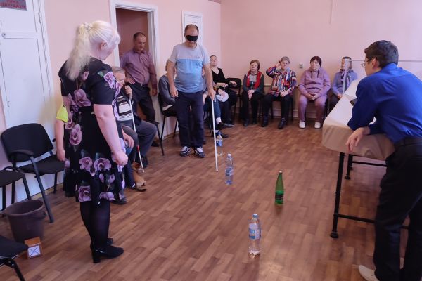 мероприятие, посвященное Международному дню белой трости  